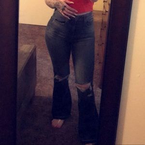 American Eagle high waisted jeans